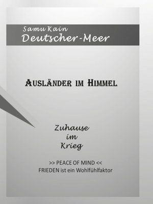cover image of Ausländer im Himmel--Zuhause im Krieg -